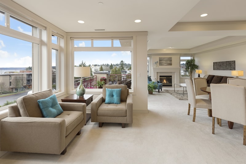 Modern real estate interior